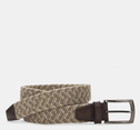 Woven Stretch-Knit Belt image number null