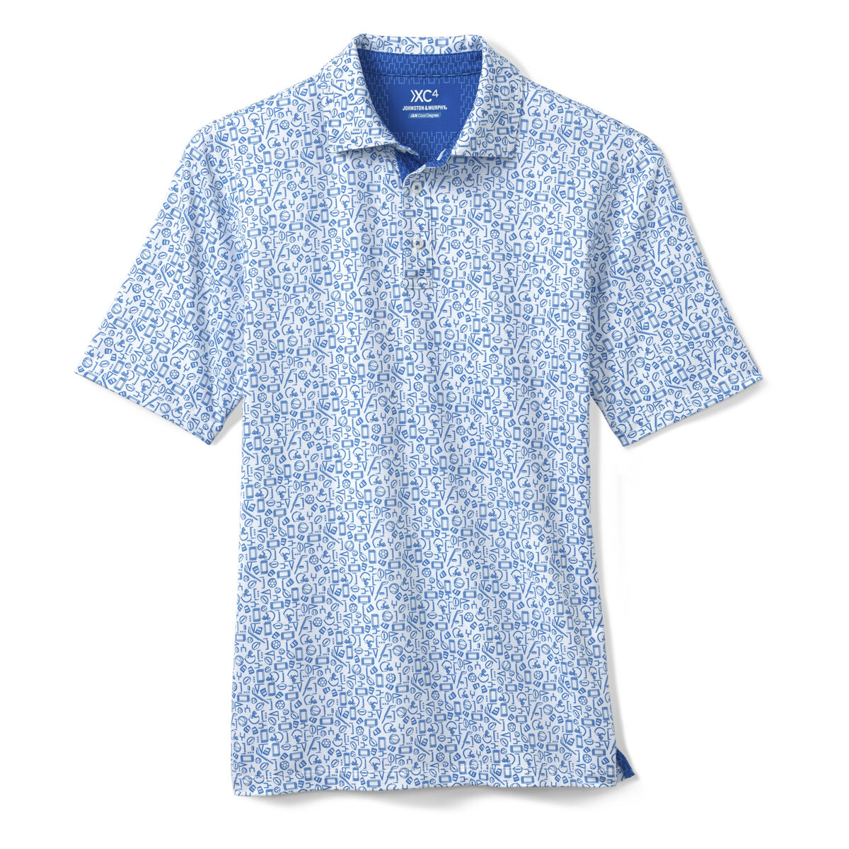 Game Day XC4® Multi-Sport Print Polo image number null