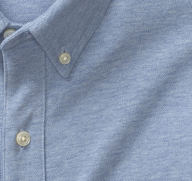XC Flex® Birdseye Long-Sleeve Knit Shirt