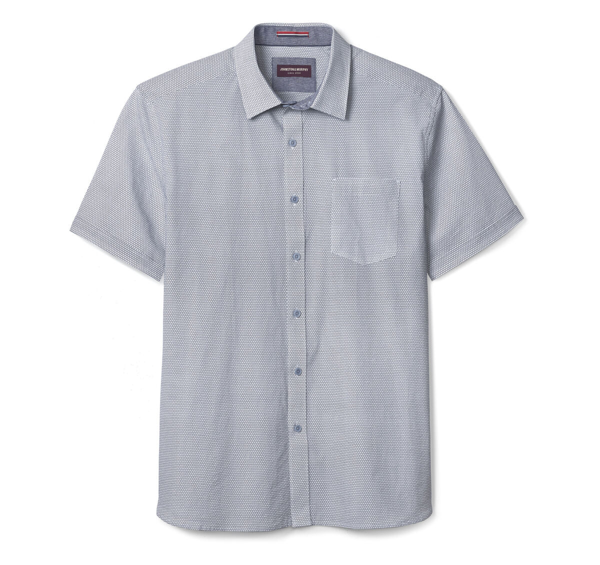 Washed Cotton Short-Sleeve Shirt image number null