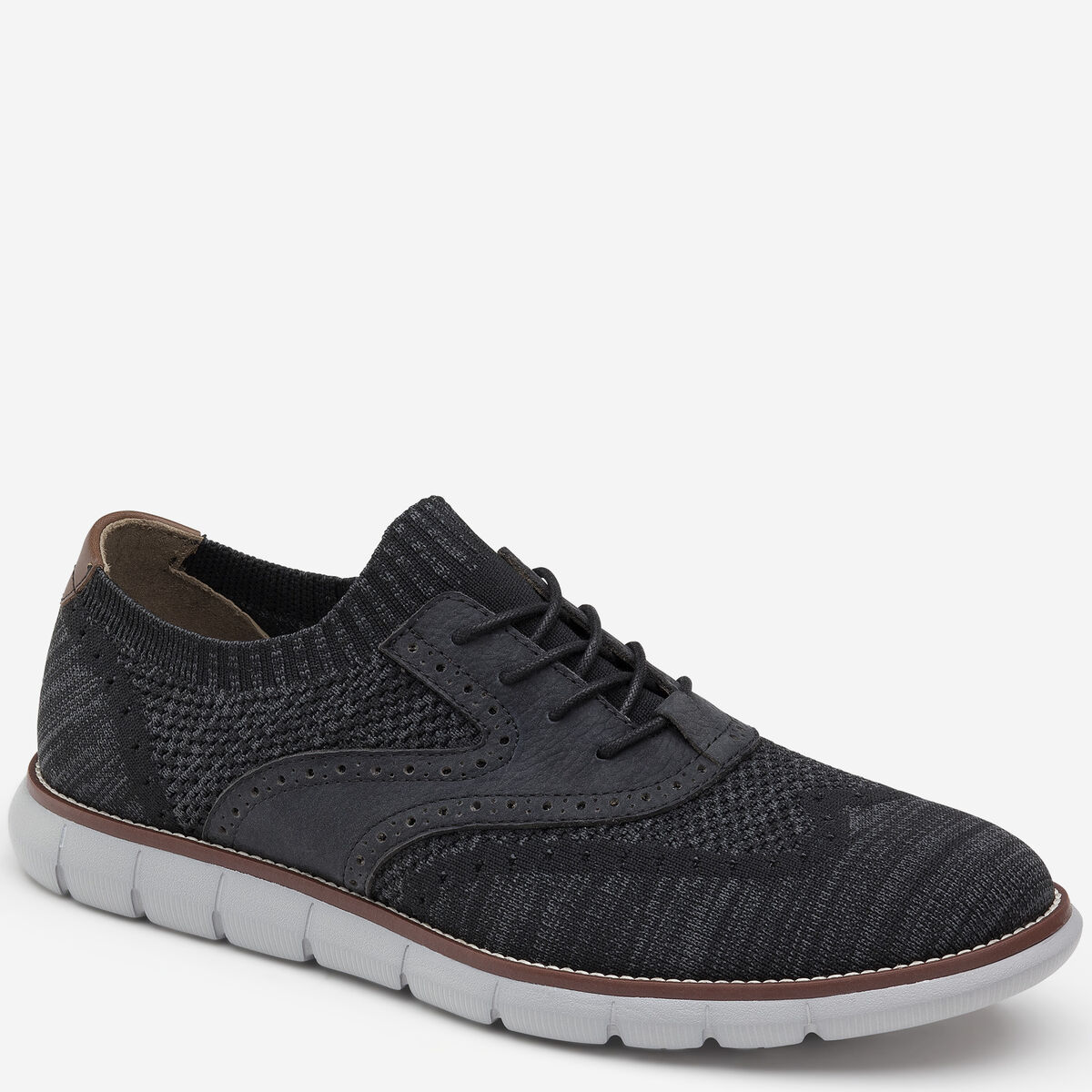 208369 HOLDEN WINGTIP MEN\'S SHOES 10 M NAVY Blue LEATHER JOHNSTON & MURPHY Men main image 3