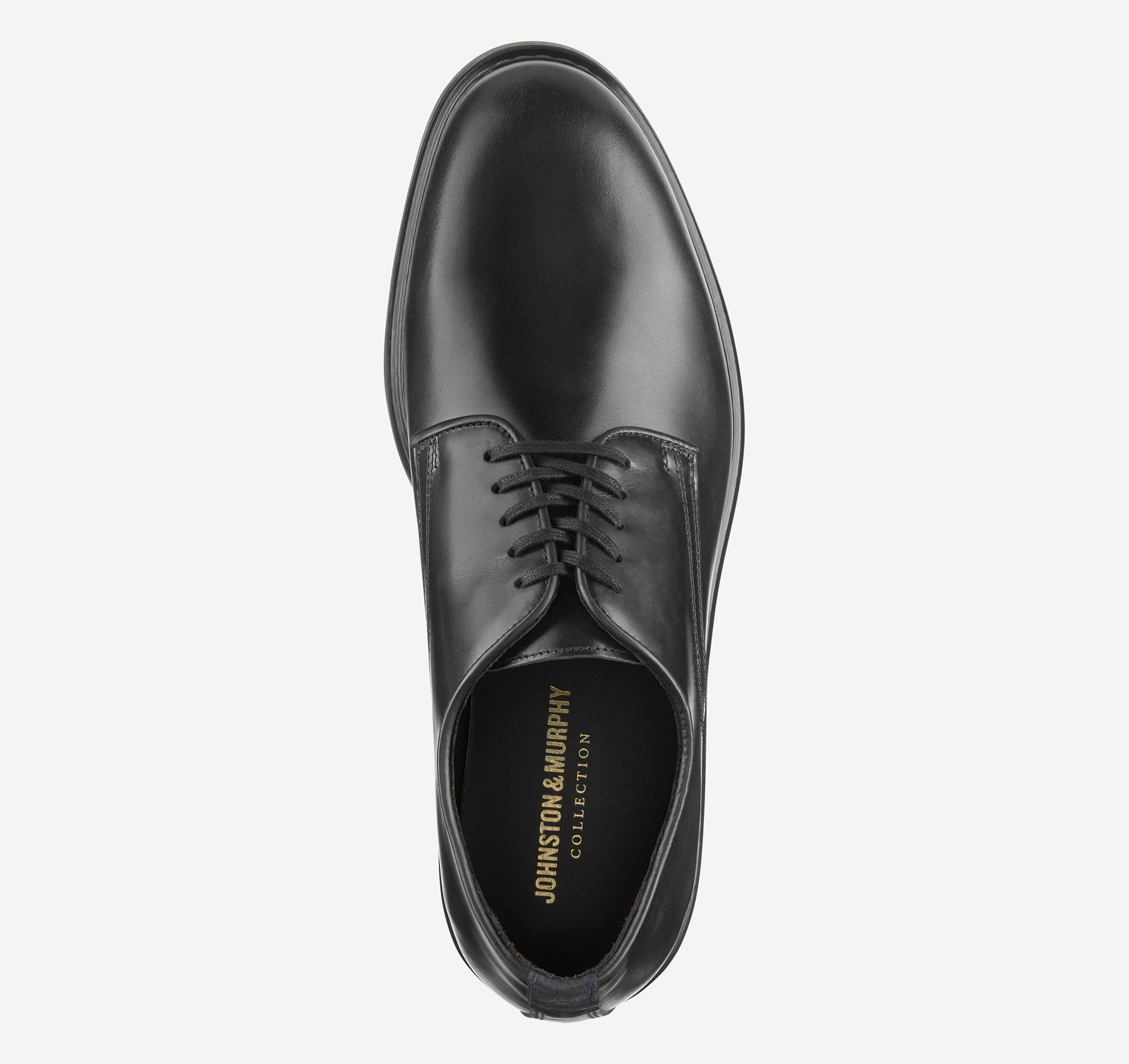 Johnston & Murphy Men\'s Black Leather Derby Oxfords Amazon.com | Johnston & Murphy Men main image 2