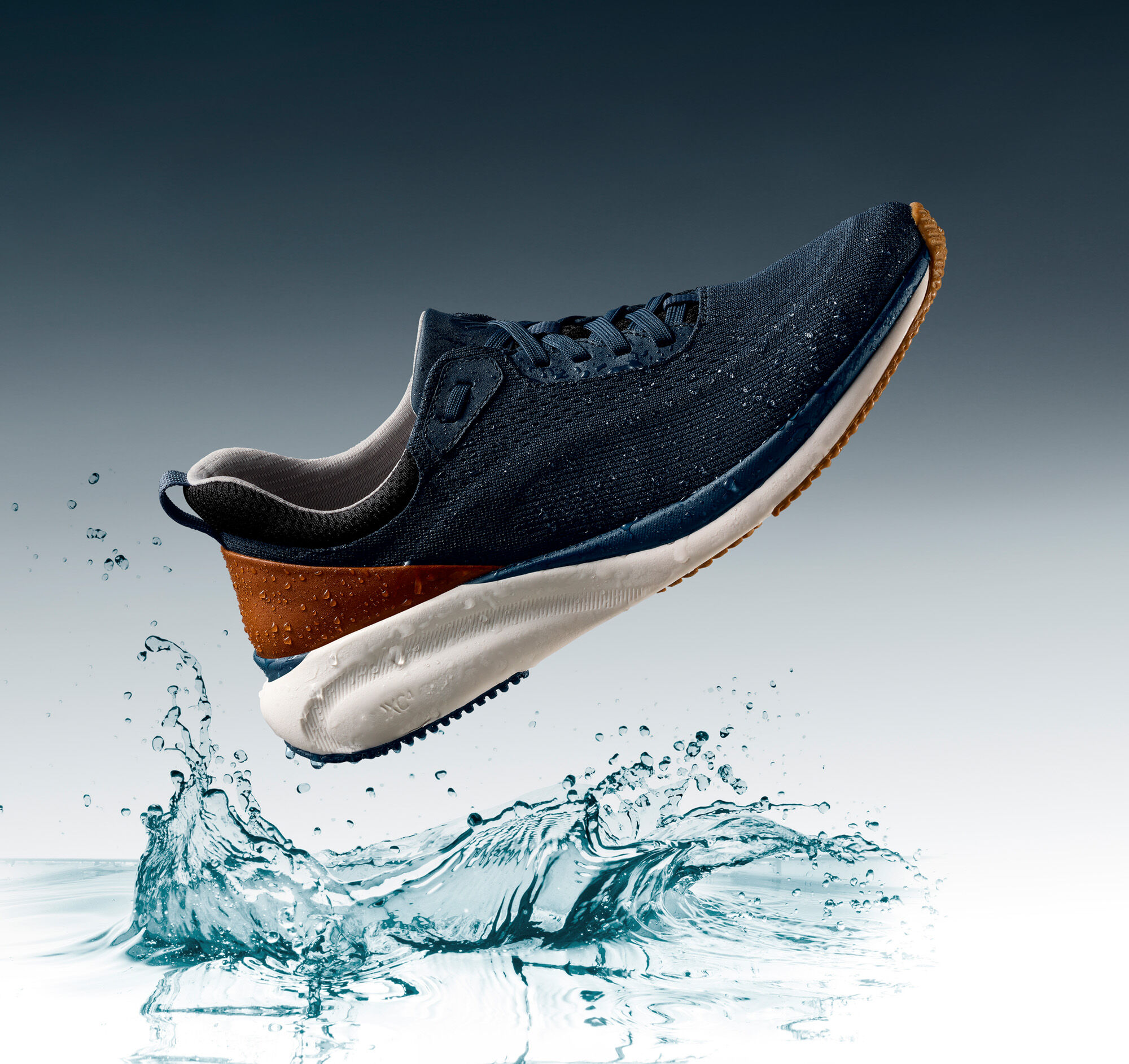 Merlin Men's XC4® TR4-Sport Hybrid in Navy Waterproof Knit | Johnston