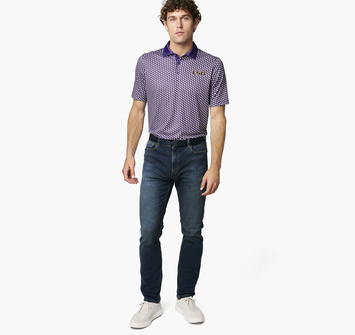 Collegiate XC+&trade; State Print Polo image number null