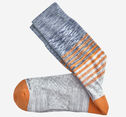 Space-Dyed Stripe Socks image number null