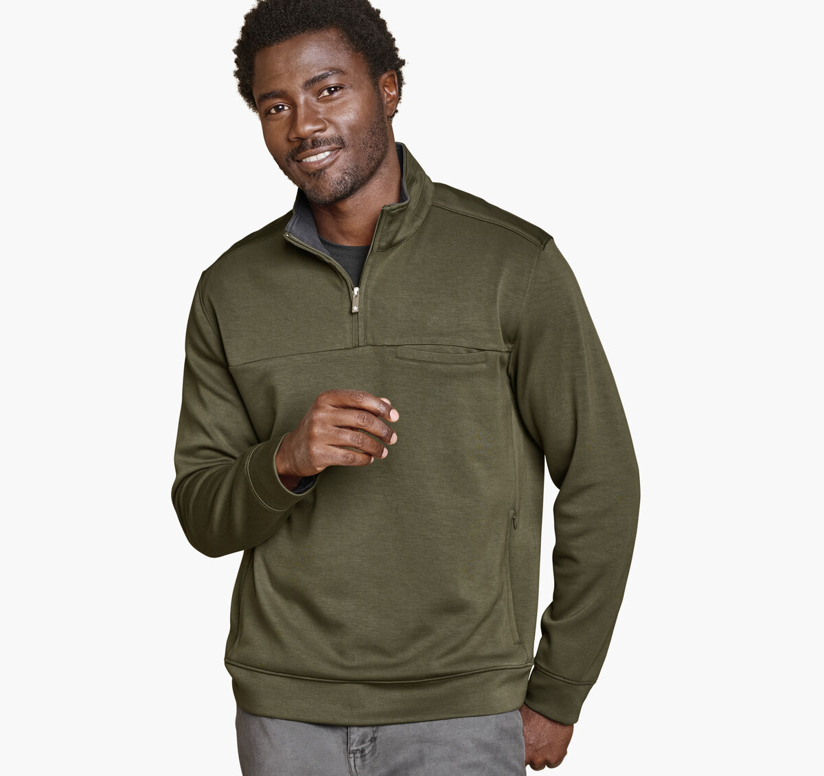 Essential Quarter-Zip image number null