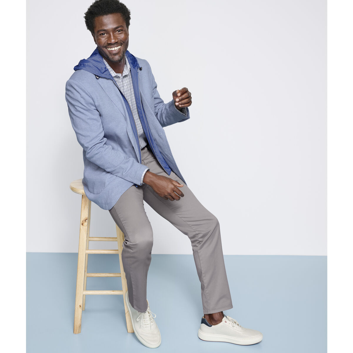 XC Flex® Hooded Bib Blazer image number null