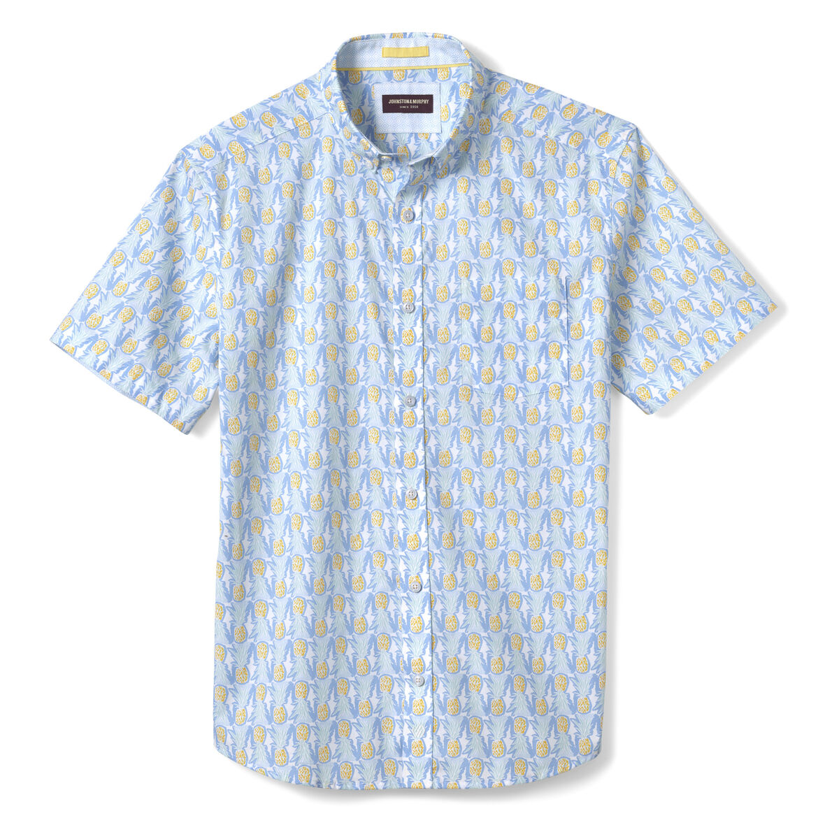 Printed Cotton Short-Sleeve Shirt image number null