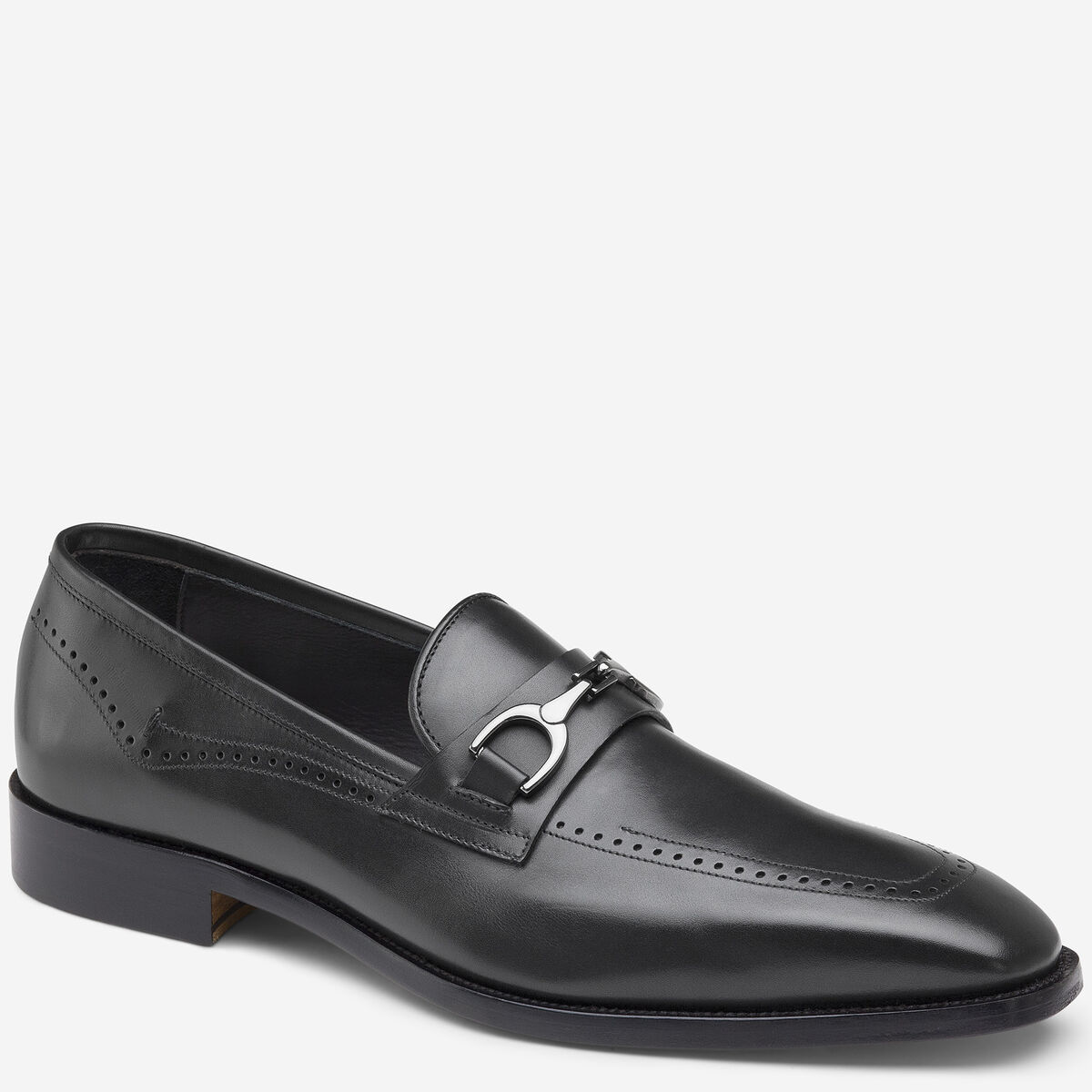 Parkes Leather Bit Loafers by Johnston & Murphy (Italian-made) Amazon.com: Johnston & Murphy Ellsworth Bit Loafer Slip-On  main image 2