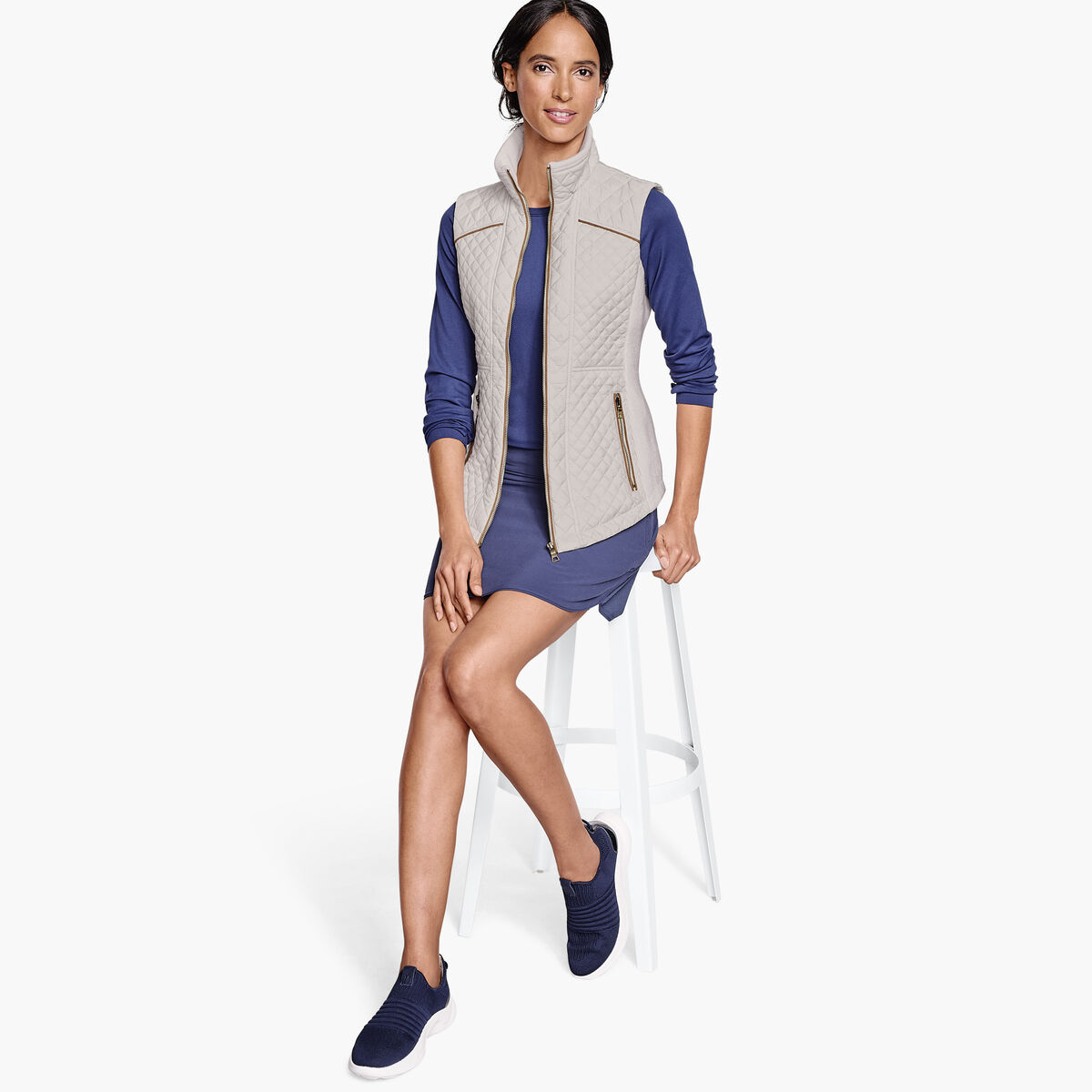 Quilted Vest image number null