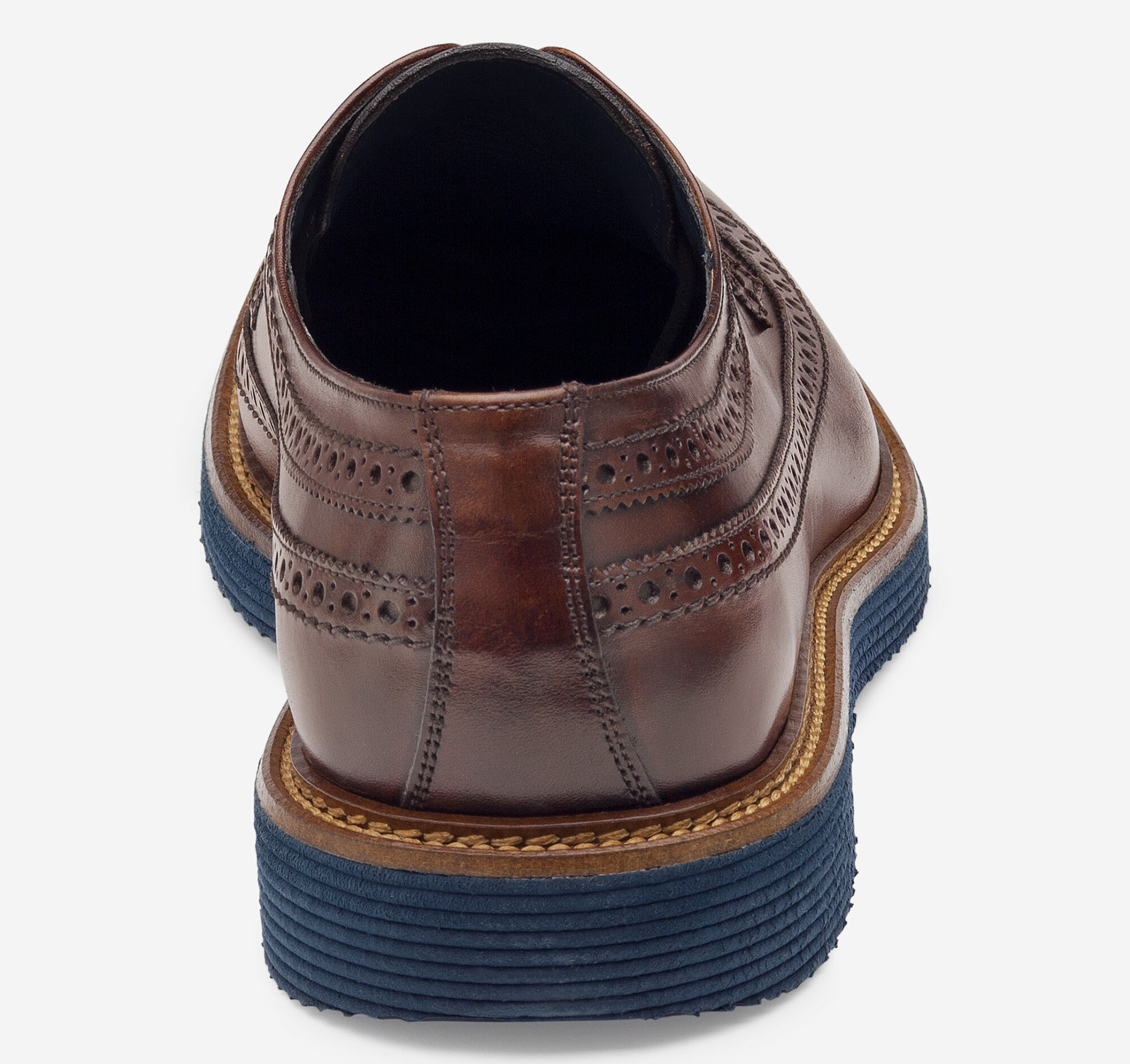Men's Jameson Longwing in Brown Italian Calfskin | Johnston & Murphy