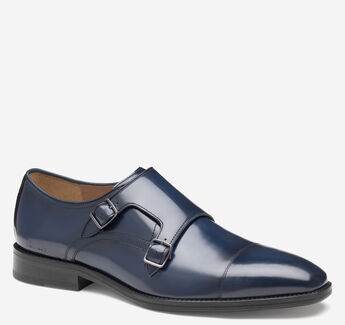 Sullivan Double-Buckle Cap Toe