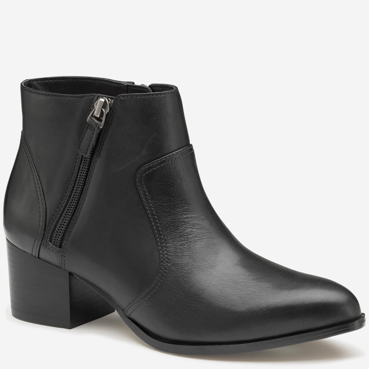 Trista Double-Zip Bootie image number null