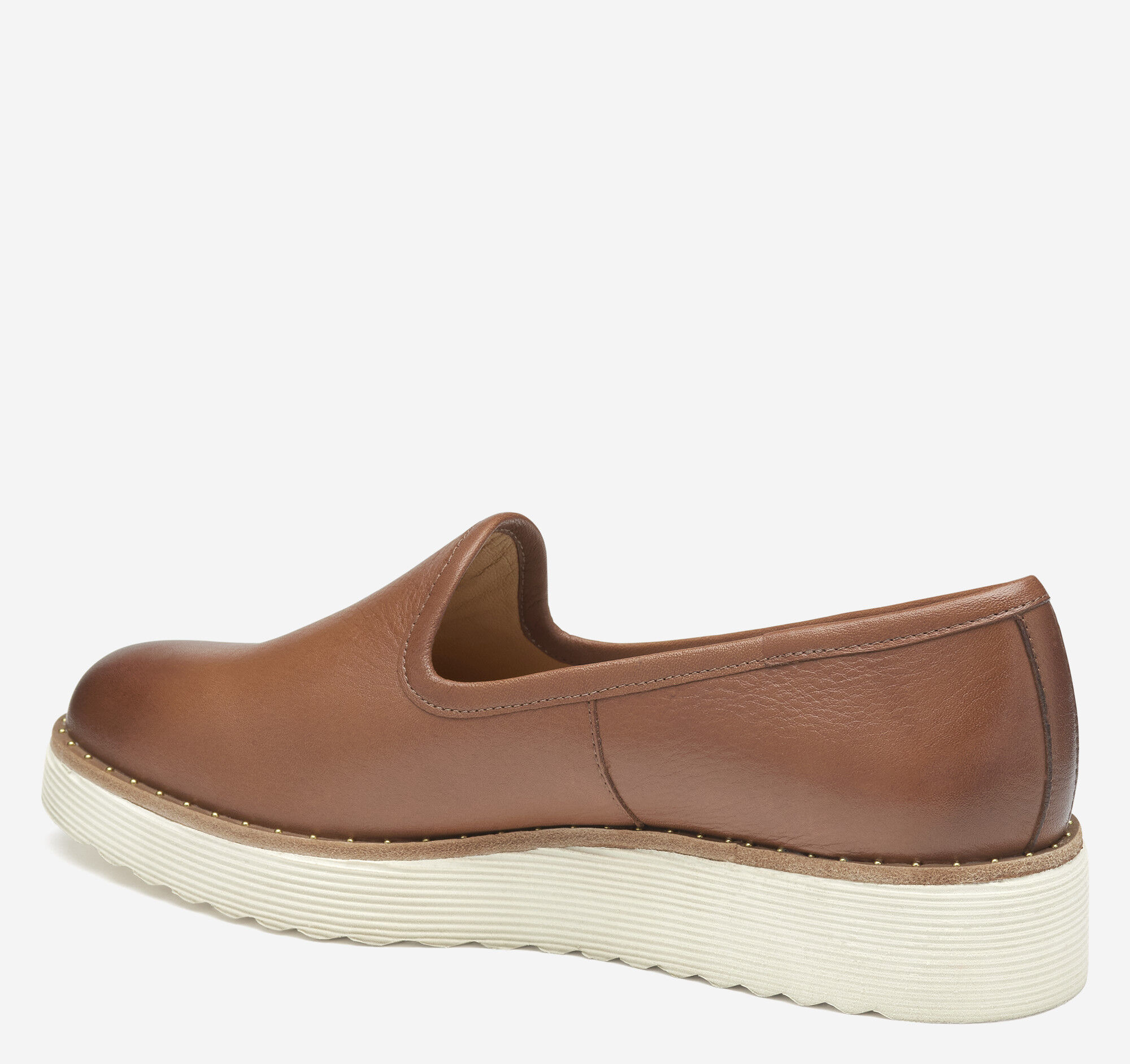 Women's Mitzi Venetian in Cognac Calfskin | Johnston & Murphy