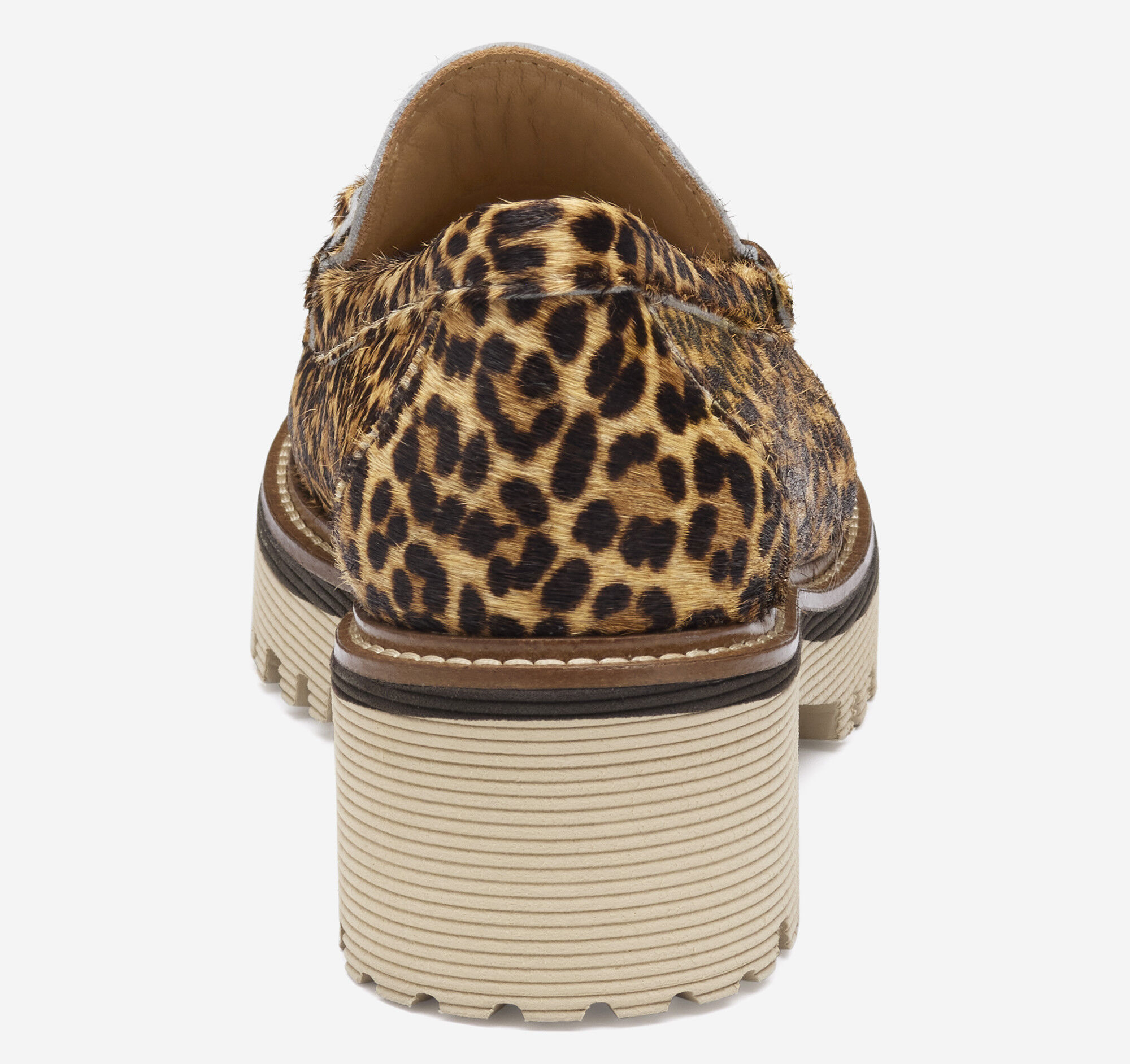Women's Emmalynn Bit Loafer in Leopard Haircalf | Johnston & Murphy