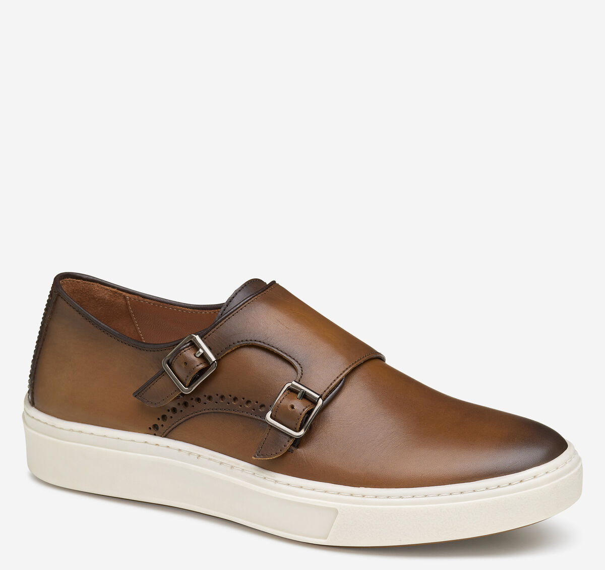 Hollins Double-Buckle Monk Strap image number null