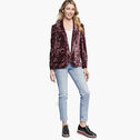 Crushed Velvet Blazer image number null