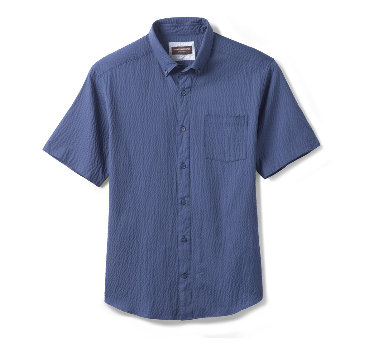 Leland Seersucker Short-Sleeve Shirt image number null