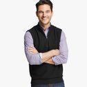 Quarter-Zip Sweater Vest image number null