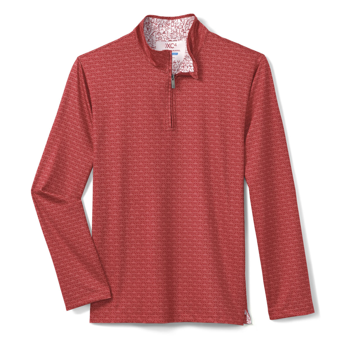 Game Day XC4® Plays Print Quarter-Zip image number null