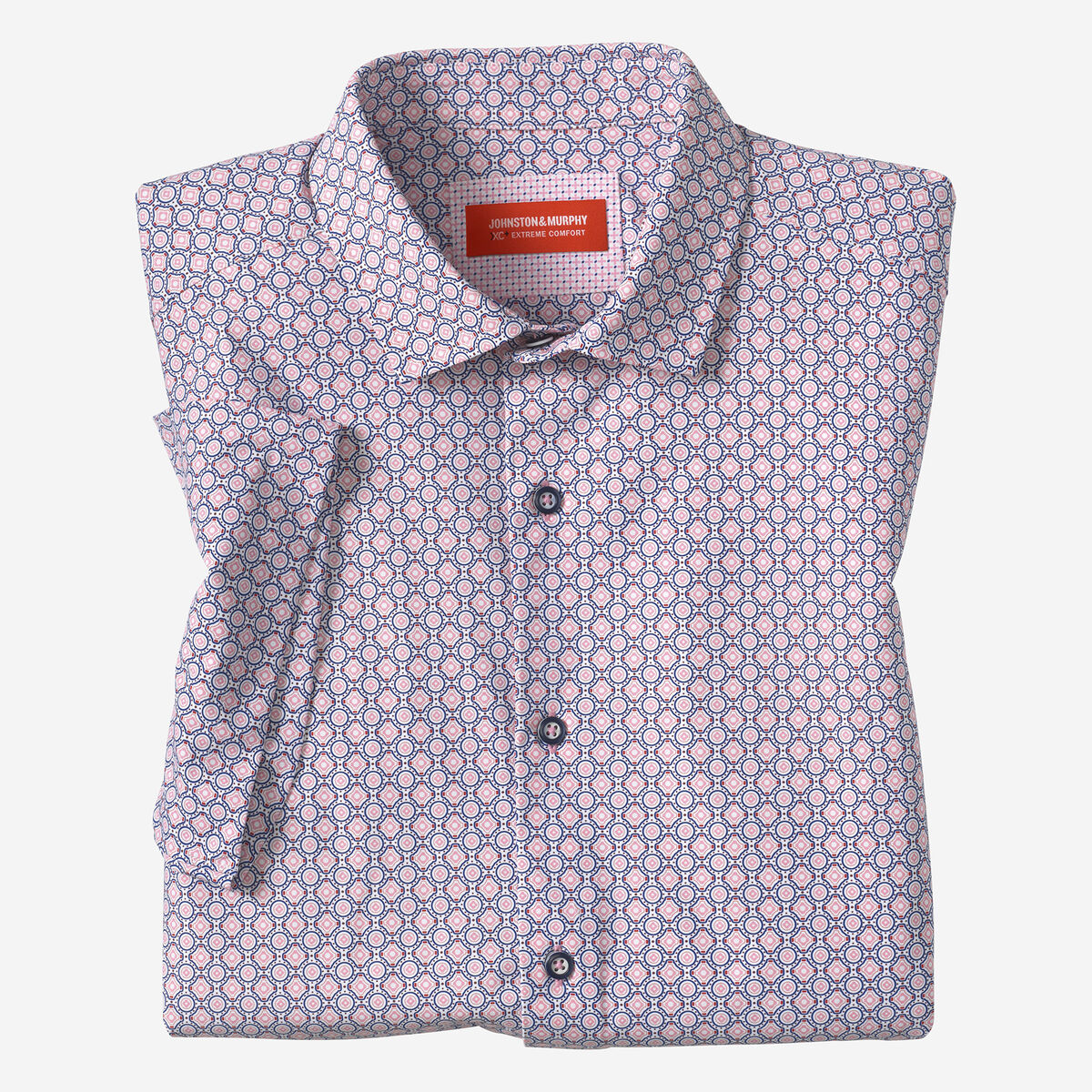 XC+&trade; Motion Short-Sleeve Print Knit Shirt image number null