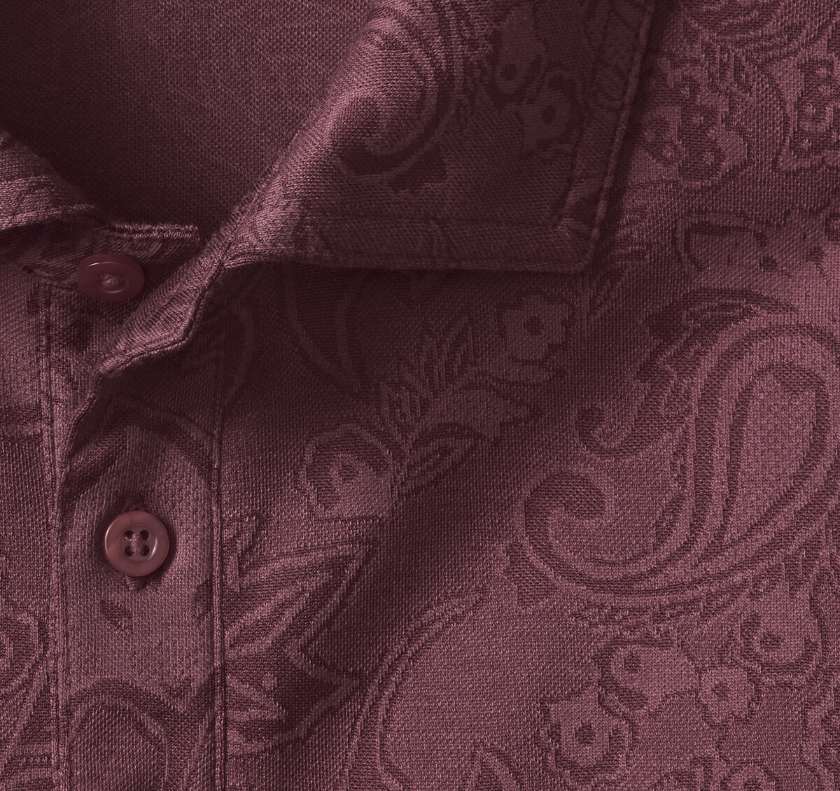 Evans Jacquard Polo image number null