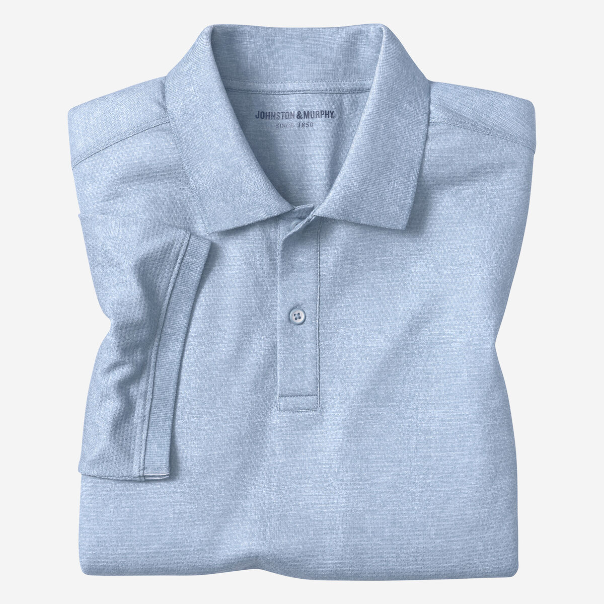 Textured Print Polo image number null