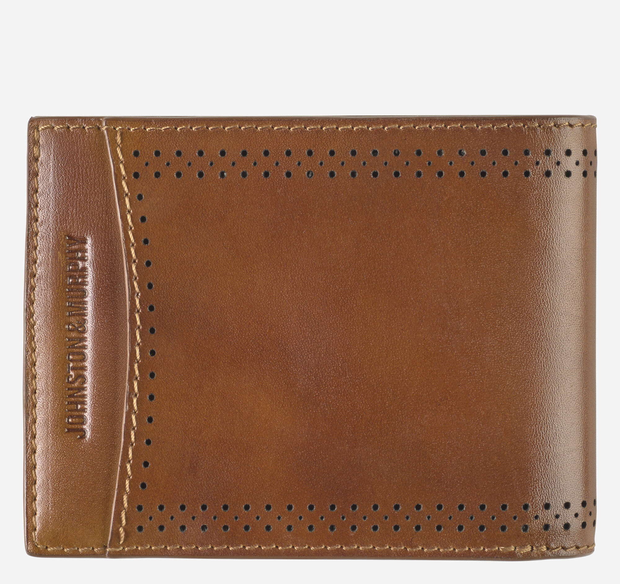 Men's Hudson Perforated Billfold | Johnston & Murphy