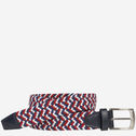 Woven Stretch-Knit Belt image number null