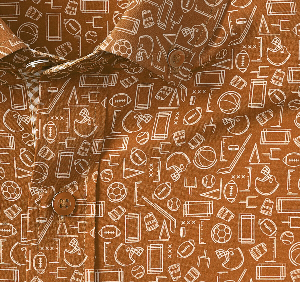 Game Day XC4&reg; Short-Sleeve Multi-Sport Print Shirt image number null