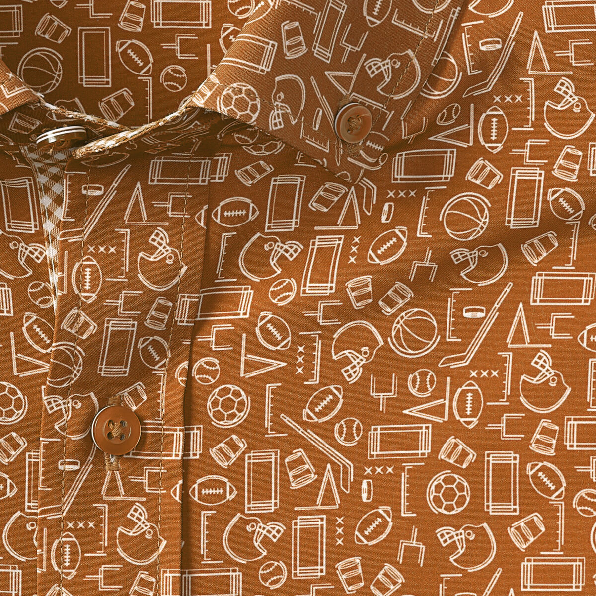 Game Day XC4® Short-Sleeve Multi-Sport Print Shirt image number null