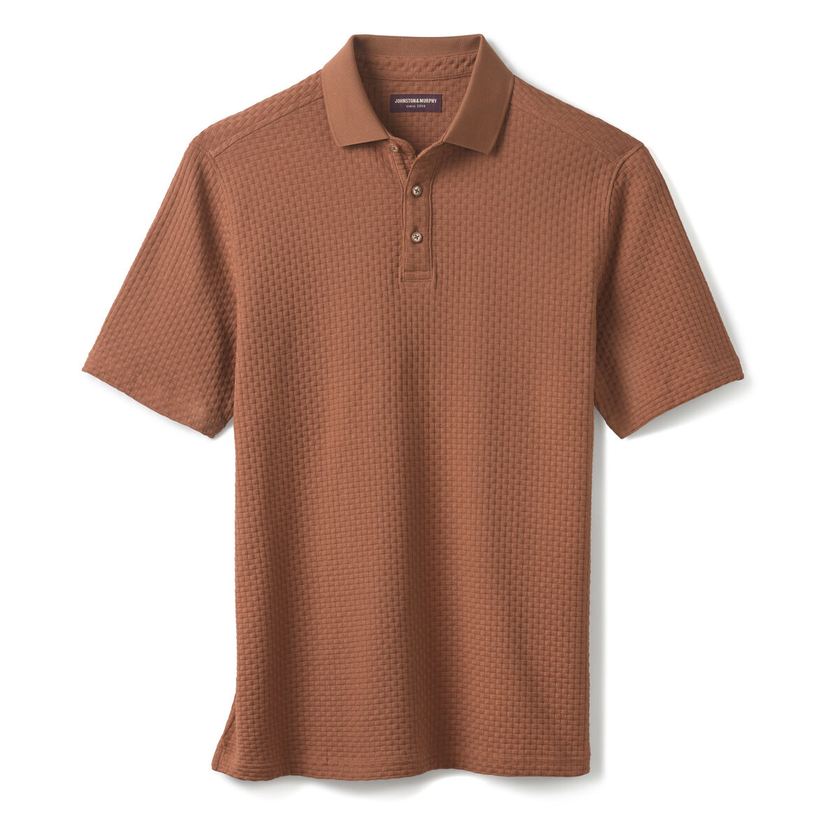 Tilson Textured-Weave Polo image number null