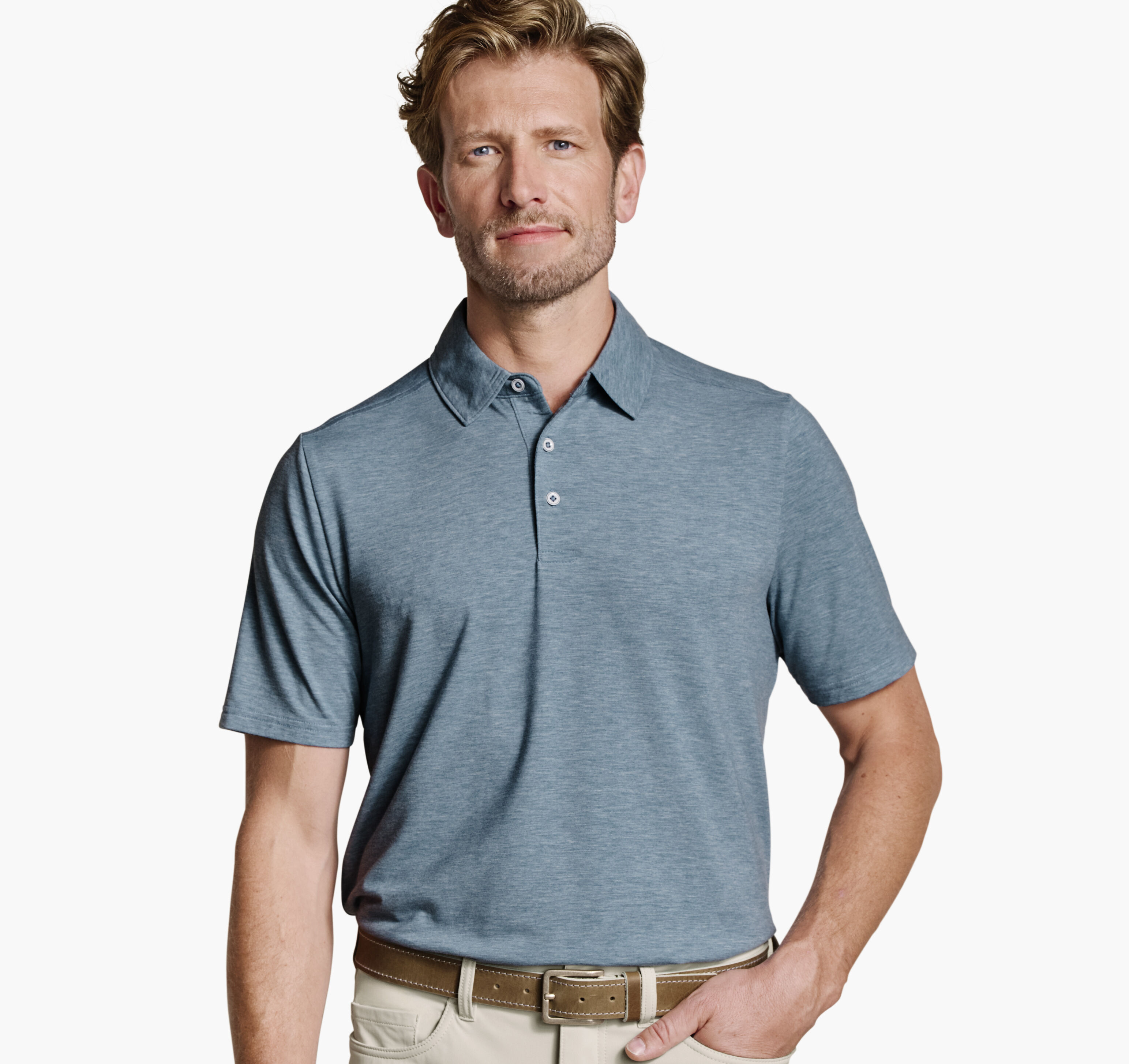 Men's XC+™ Apex Performance Polo | Johnston & Murphy