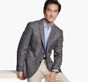 Large Glen Plaid Blazer image number null
