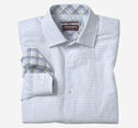 Linen-Blend Dress Shirt image number null