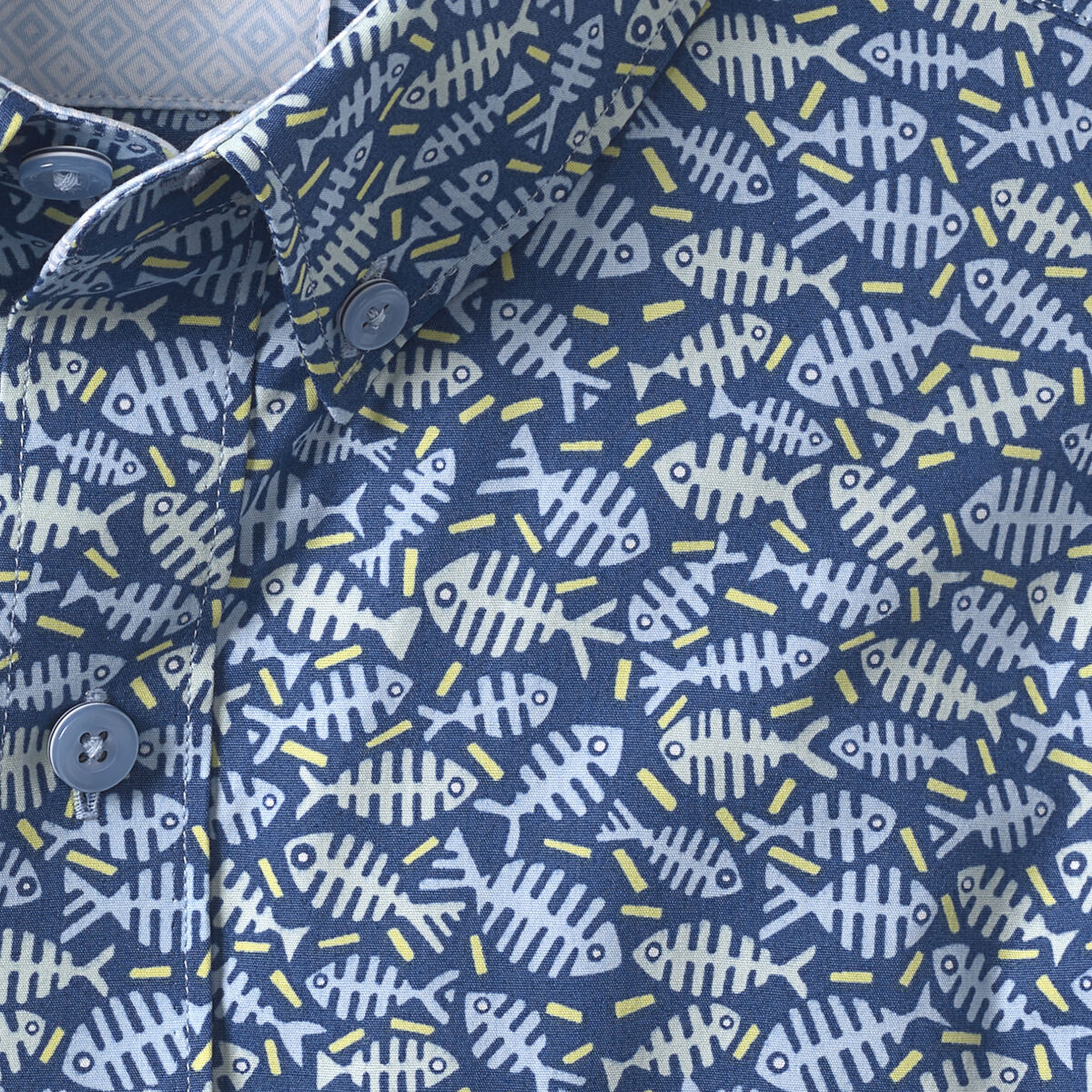 Printed Cotton Short-Sleeve Shirt image number null