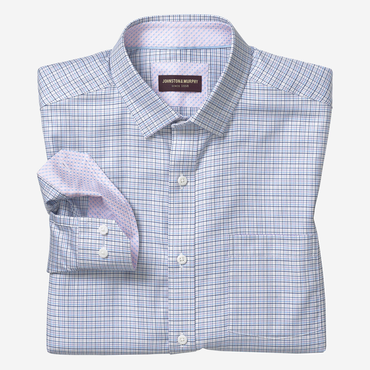 Premium Cotton Long-Sleeve Shirt image number null