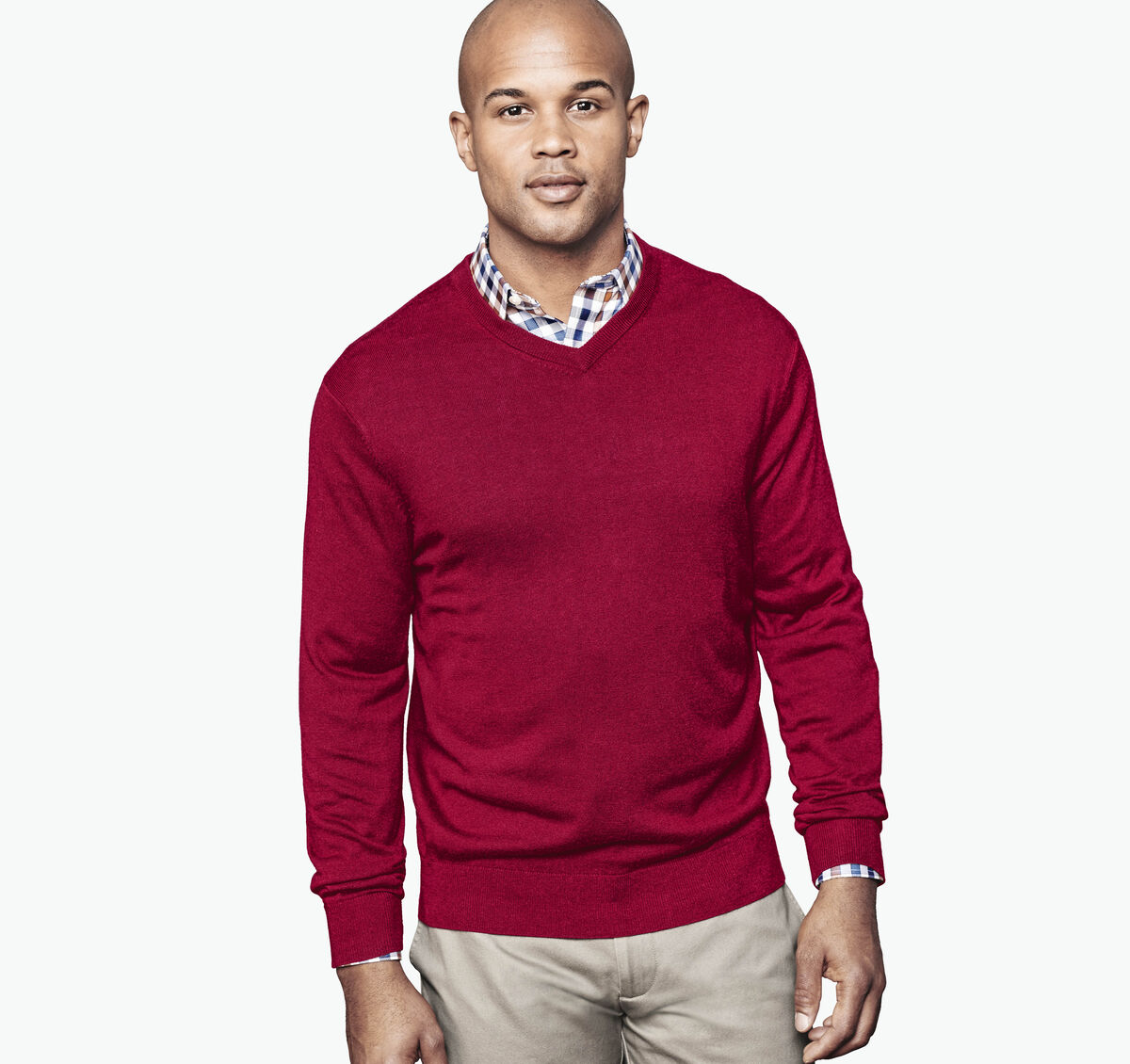 V-Neck Sweater image number null