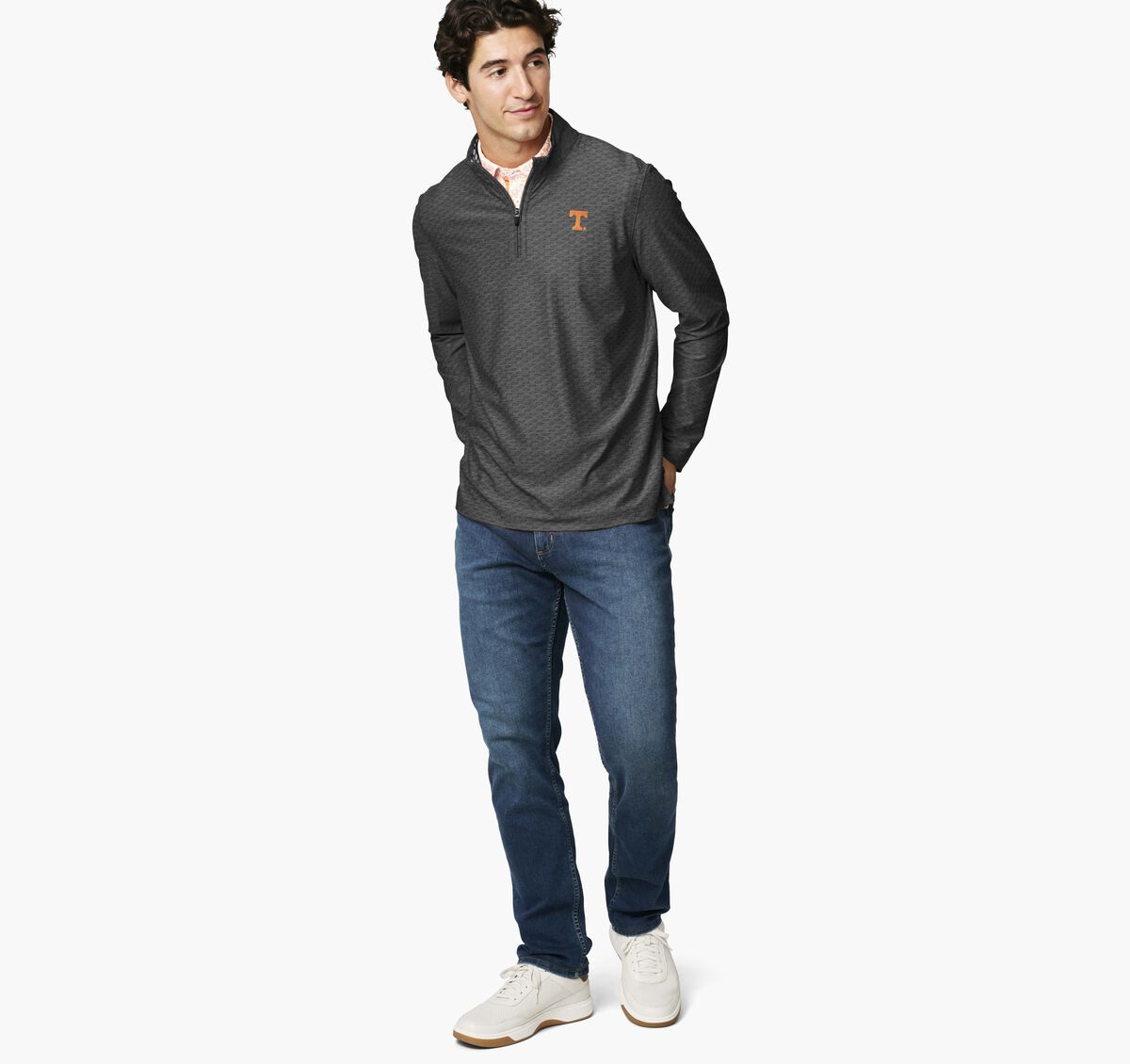 Collegiate XC+&trade; State Print Quarter-Zip image number null