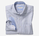 Italian Multi Texture Grid Dress Shirt image number null