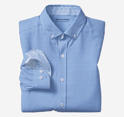Game Day XC4&reg; Long-Sleeve Gingham Shirt - Royal