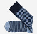 Striped Dress Socks image number null