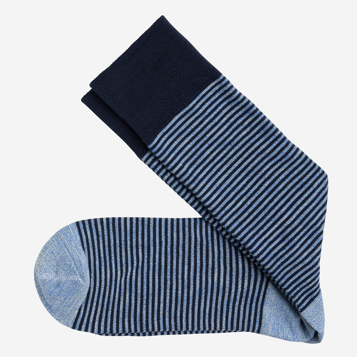 Striped Dress Socks image number null