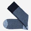 Striped Dress Socks image number null