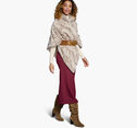 Reversible Faux-Fur Poncho image number null
