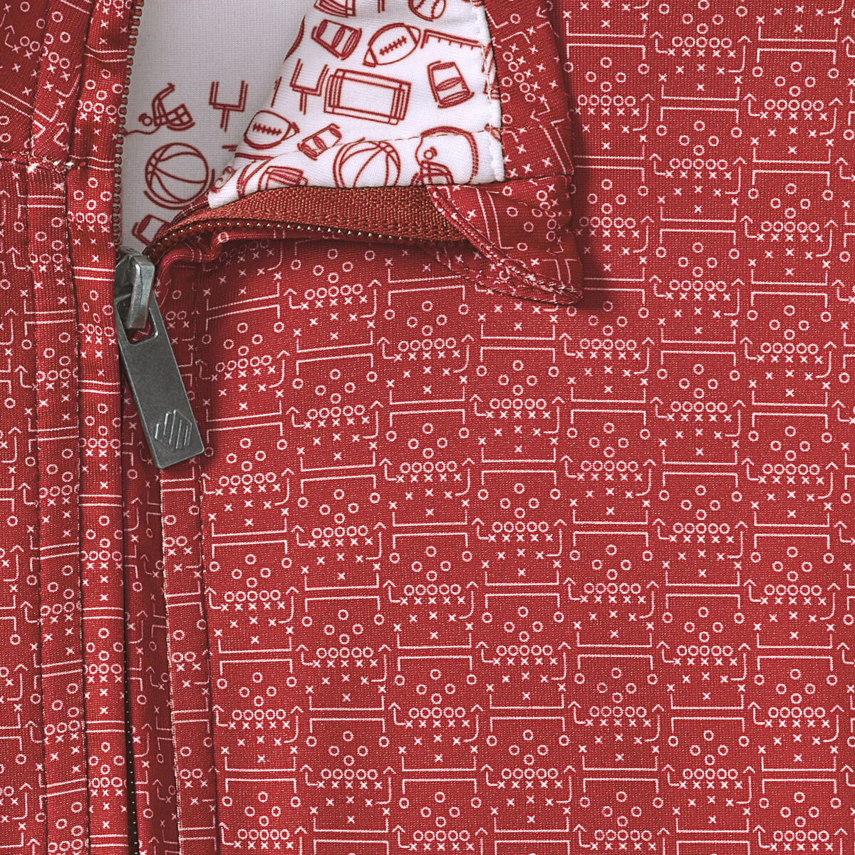 Game Day XC4® Plays Print Quarter-Zip image number null