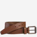 Washed Leather Belt image number null