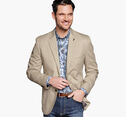 Washed Cotton Blazer image number null