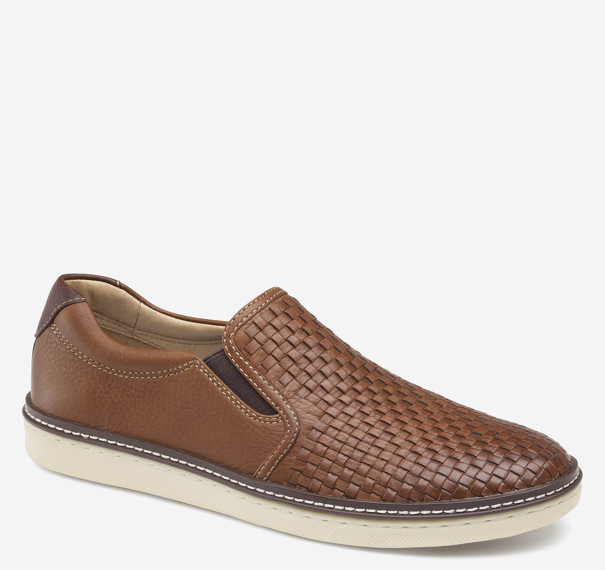 johnston and murphy woven loafer
