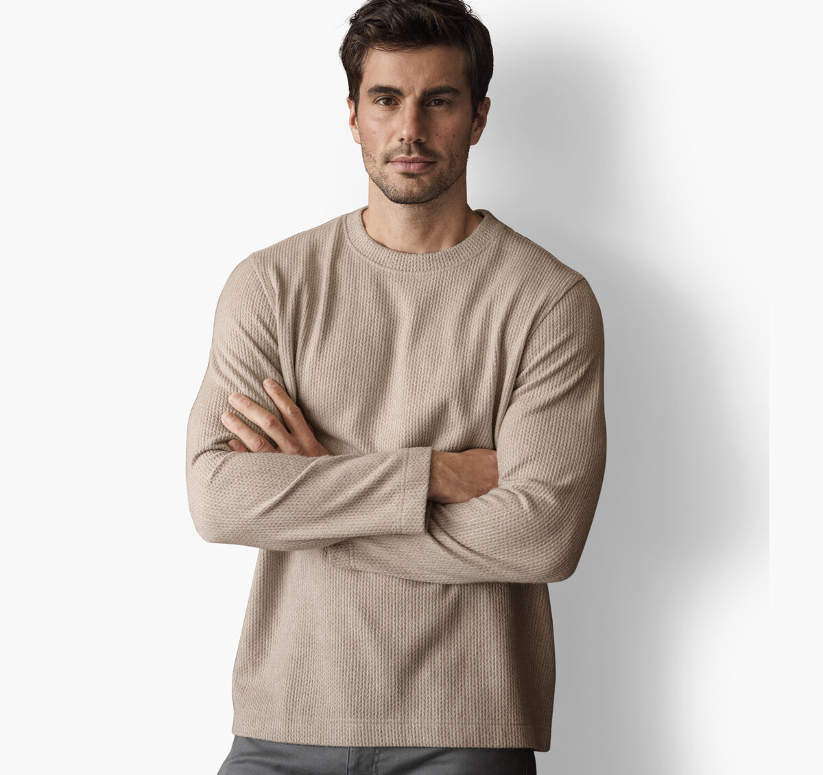 Weaver Crew Pullover image number null